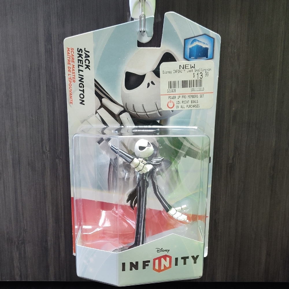 Disney Infinity Jack Skellington Collectible Figure - Black and White